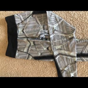 Fun print athletic leggings